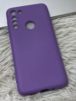 Capa Capinha Case Moto Motorola G8 Play/Power/Plus Silicone Aveludado Proteção de Câmera Colorida