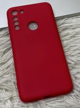 Capa Capinha Case Moto Motorola G8 Play/Power/Plus Silicone Aveludado Proteção de Câmera Colorida