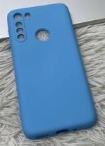 Capa Capinha Case Moto Motorola G8 Play/Power/Plus Silicone Aveludado Proteção de Câmera Colorida