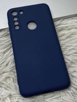 Capa Capinha Case Moto Motorola G8 Play/Power/Plus Silicone Aveludado Proteção de Câmera Colorida