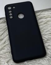 Capa Capinha Case Moto Motorola G8 Play/Power/Plus Silicone Aveludado Proteção de Câmera Colorida