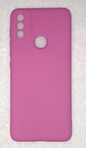 Capa Capinha Case Motorola Moto E20 Aveludada com Proteção de Câmera - CC