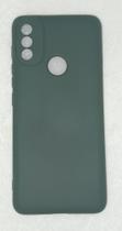 Capa Capinha Case Motorola Moto E20 Silicone Aveludada Protege Câmera Colorida Anti Impacto