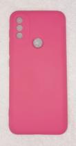 Capa Capinha Case Motorola Moto E20 Silicone Aveludada Protege Câmera Colorida Anti Impacto