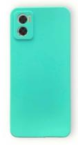 Capa Capinha Case Motorola Moto E22 Silicone Aveludada Protege Câmera Colorida Anti Impacto