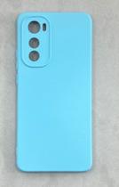 Capa Capinha Case Motorola Moto EDGE 30 PRO Silicone Aveludada Protege Câmera Colorida Anti Impacto