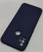 Capa Capinha Case Motorola Moto G10/20/30 Silicone Aveludada Protege Câmera Colorida Anti Impacto - CC