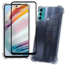 Capa Capinha Case Motorola Moto G20 + Pelicula Vidro 3D