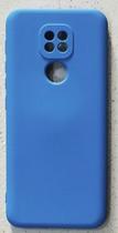 Capa Capinha Case Motorola Moto G9 Play/Power/Plus Silicone Aveludada Protege Câmera Colorida