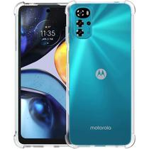 Capa Capinha Case Para Moto G22 Transparente Anti-Impactos Com Bordas