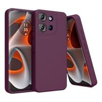 Capa Capinha Case para Motorola Moto Edge 60 Neo com interior aveludado