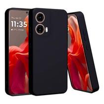 Capa capinha Case para Motorola Moto G35 5G com interior aveludado + película de vidro 3D