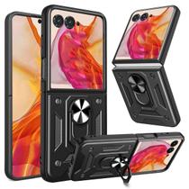 Capa Capinha Case Para Motorola Moto Razr 60 Ultra - Militar