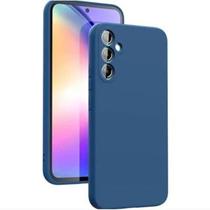 Capa capinha Case para Samsung Galaxy A55 5G com interior aveludado e proteção de câmera - Lxl