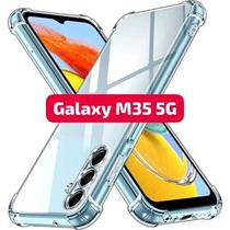 Capa capinha Case para Samsung Galaxy M35 5G transparente anti impacto