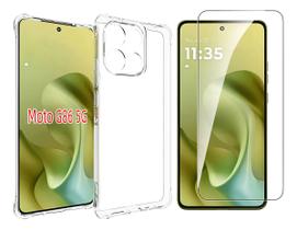 Capa Capinha Case + Película 3d Para Motorola Moto G86 Moto G86