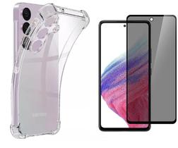 Capa Capinha Case + Pelicula Privacidade Samsung Galaxy M35 Capa Capinha Case + Pelicula Privacidade Samsung Galaxy M35