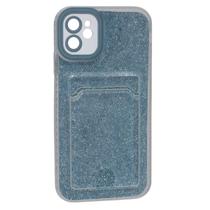 Capa Capinha Case Porta Cartão Glitter Compatível iPhone 11