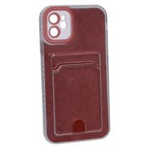 Capa Capinha Case Porta Cartão Glitter Compatível iPhone 11