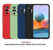 Capa Capinha Case Premium Aveludada Redmi Note 10 Pro / Pro Max - M5