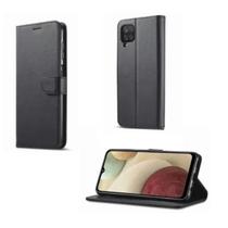 Capa Capinha Case Premium Flip Carteira com porta cartões Samsung Galaxy A12 M12