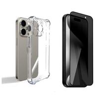 Capa Capinha Case Premium + Pelicula Anti Espiã Iphone 16 Pro Max Capa Capinha Case Premium + Pelicula Anti Espiã Iphone 16 Pro Max