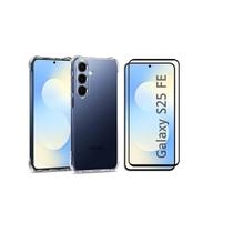 Capa Capinha Case Proteção Anti Impacto Samsung Galaxy S25FE S25 FE Pelicula vidro 3D Capa Capinha Case Proteção Anti Impacto Samsung Galaxy S25FE S25 FE Pelicula vidro 3D