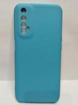 Capa Capinha Case Realme 7 Silicone Aveludada Protege Câmera Colorida Anti Impacto