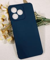 Capa Capinha Case Realme Note 50/C53 Silicone Aveludado Protetora Colorido