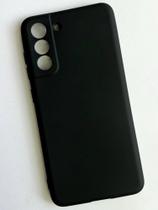 Capa Capinha Case S21 FE da Samsung Galaxy Silicone Aveludado Proteção de Câmera Colorida