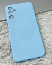 Capa Capinha Case Samsung A05/A15/A25/A35/A55 Silicone Aveludado Protetor Colorido