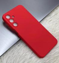 Capa Capinha Case Samsung Galaxy A16 Silicone Aveludado Protetor Colorido Proteção de Câmera