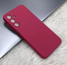 Capa Capinha Case Samsung Galaxy A16 Silicone Aveludado Protetor Colorido Proteção de Câmera
