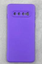 Capa Capinha Case Samsung Galaxy S10 Silicone Aveludada Protege Câmera