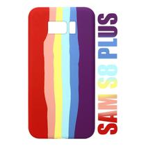 Capa Capinha Case Silicone Aveludada Arco-íris LGBT Galaxy S8 Plus G955 6.2 Capa Capinha Case Silicone Aveludada Arco-íris LGBT Galaxy S8 Plus G955 6.2