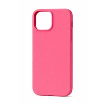 Capa Capinha Case Silicone Aveludada Câmera aberto Compatível para iPhone 13 Pro com logo da maça cor:ROSA NEON Capa Capinha Case Silicone Aveludada Câmera aberto Compatível para iPhone 13 Pro com logo da maça cor:ROSA NEON