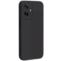 Capa Capinha Case Silicone Aveludada Para Motorola Moto G55 5G Preta