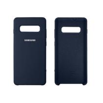 Capa Capinha Case Silicone Samsung Galaxy S10 Azul Marinho