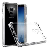 Capa Capinha Case Silicone Transparente Antichoque Samsung A8 Plus A730F