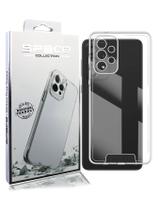 Capa Capinha Case Space + Película De CERAMICA Compatível Galaxy A33 5G A336 6.4 - Luiza Cell25