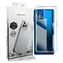 Capa Capinha Case Space + Película De CERAMICA Compatível Moto G9 PLUS XT2087 6.2 - Luiza Cell25