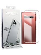 Capa Capinha Case Space + Película De Hydrogel Fosca Compatível Galaxy S10 G973 6.1 - Luiza Cell25