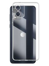 Capa Capinha Case Space + Película De Hydrogel Fosca Compatível Moto E13 XT2345 6.5 - Luiza Cell25