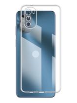 Capa Capinha Case Space + Película DE VIDRO 3D Compatível Moto E32 XT2227 6.5 - Luiza Cell25