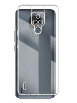 Capa Capinha Case Space + Película DE VIDRO 3D Compatível Moto E7 XT2095 6.5 - Luiza Cell25