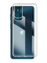 Capa Capinha Case Space + Película DE VIDRO 3D Compatível Moto G42 XT2233 6.4 - Luiza Cell25