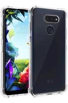 Capa Capinha Case Tpu Anti Impacto LG K40s + Pelicula Capa Capinha Case Tpu Anti Impacto LG K40s + Pelicula