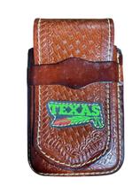 Capa Capinha Celular estampada estilo country de couro legitimo