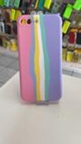Capa Capinha Celular IP 7/8 Plus Arco iris