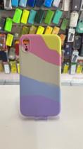 Capa Capinha Celular IP XR Arco Iris